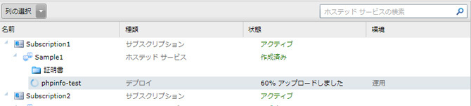 図21　デプロイ進行中