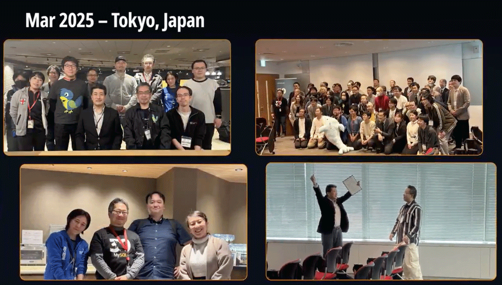 MySQL 30周年記念イベント動画1
