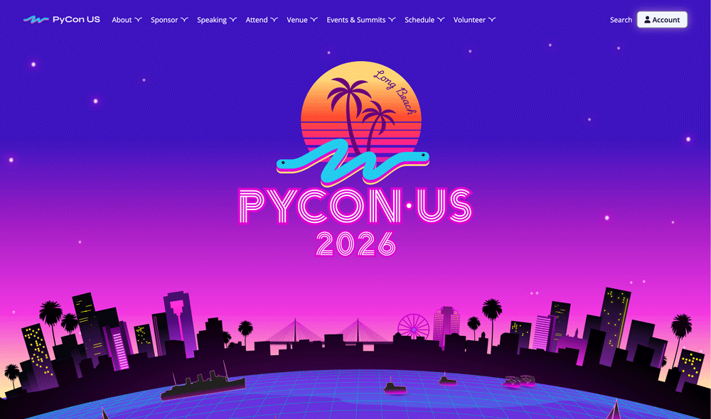 PyCon US 2026 Webサイト