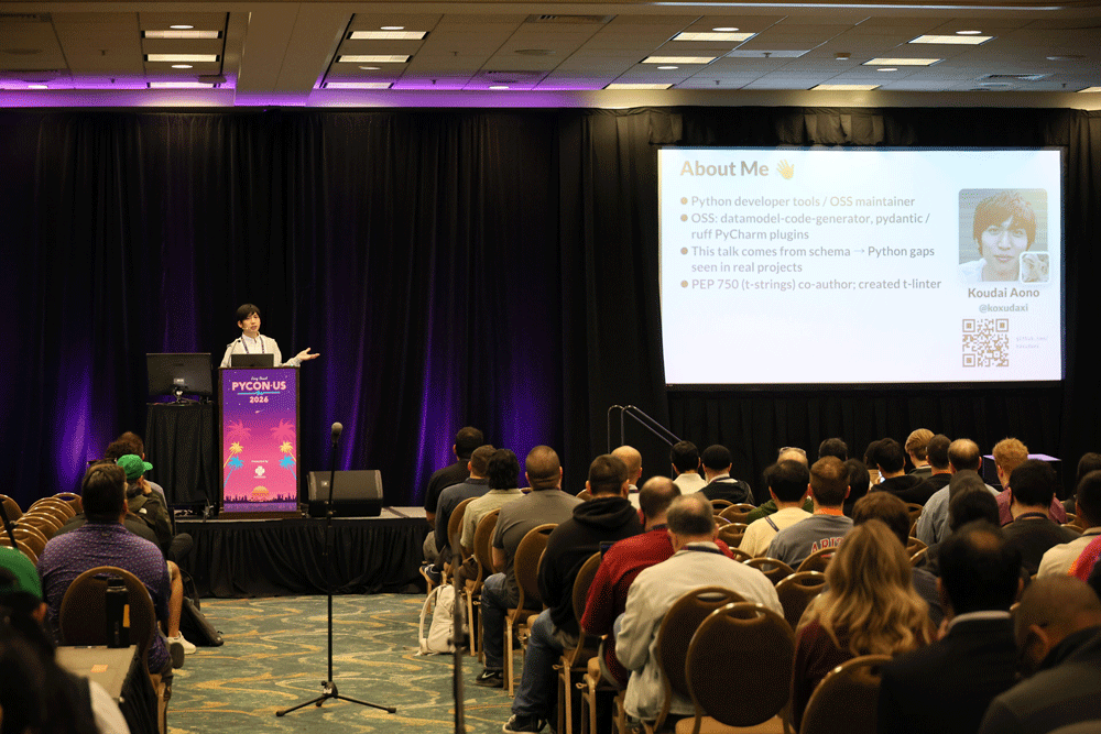 PyCon US 2026で登壇する筆者