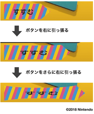 図5　『Nintendo Labo』の早送りボタン