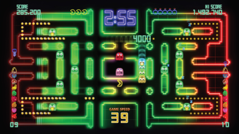 図2　パックマンの面白さを凝縮した「PAC-MAN Championship . Edition DX」