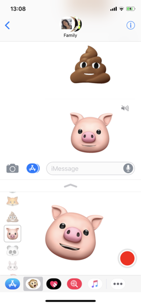 図1　animoji