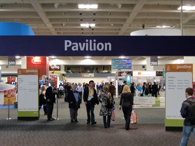 写真1　JavaOne Pavilionの入口