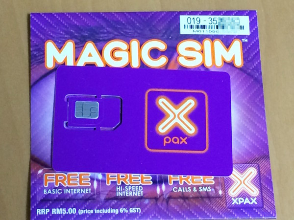 CelcomのMagicSIM