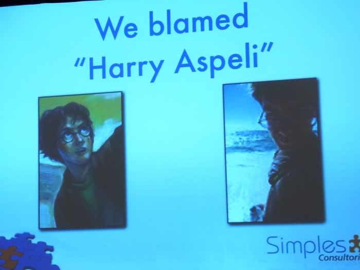 We blame