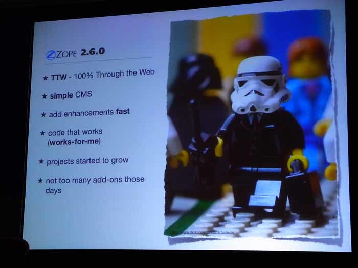 Zope 2.6.0時代