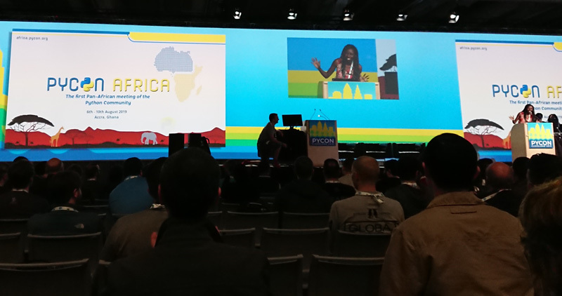 PyCon Africaはガーナで8月に開催