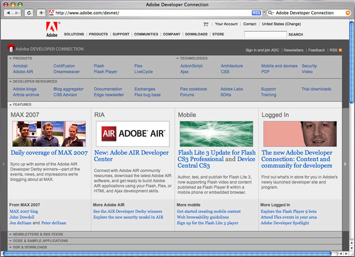 Adobe Developer Connection