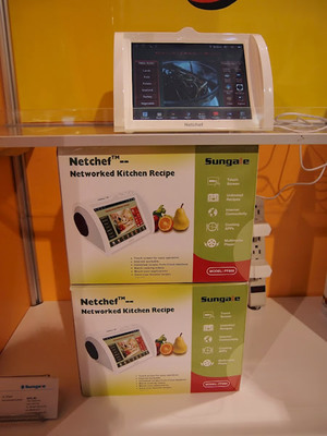 料理レシピ専用端末「Netchef」