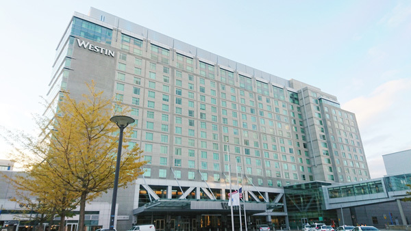 会場となった The Westin Boston Waterfront